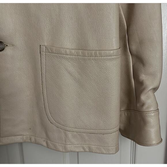 Vintage Mid-Western Sport Togs Genuine Deerskin Men’s Jacket Size Small - Picture 3 of 7